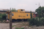 FNM 43980 in a MOW train